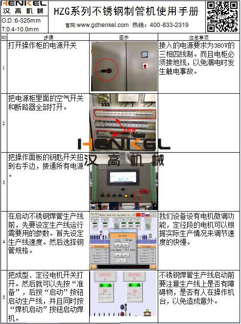 不銹鋼制管機(jī)使用說(shuō)明